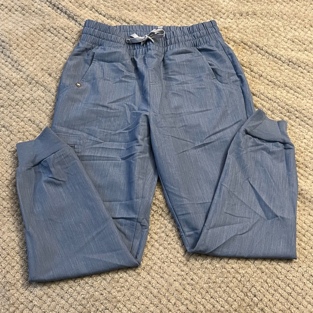Zamora Heather Indigo High Waisted Small Petit